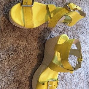 Nine West wedge shoes
